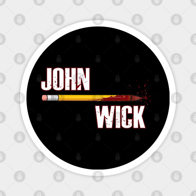 John Wick Magnet by Pendientera